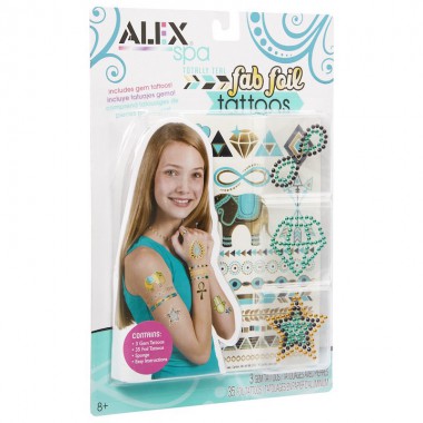 Fab Foil Tattoos - Totally Teal